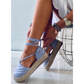 Freesia Purple Ankle-Length Espadrilles 1