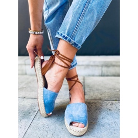 Andrina Blue women's espadrilles 1