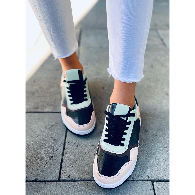 Women's Izzie BLACK / PINK sneakers multicolored 1 Women's Izzie BLACK / PINK sneakers multicolored 1