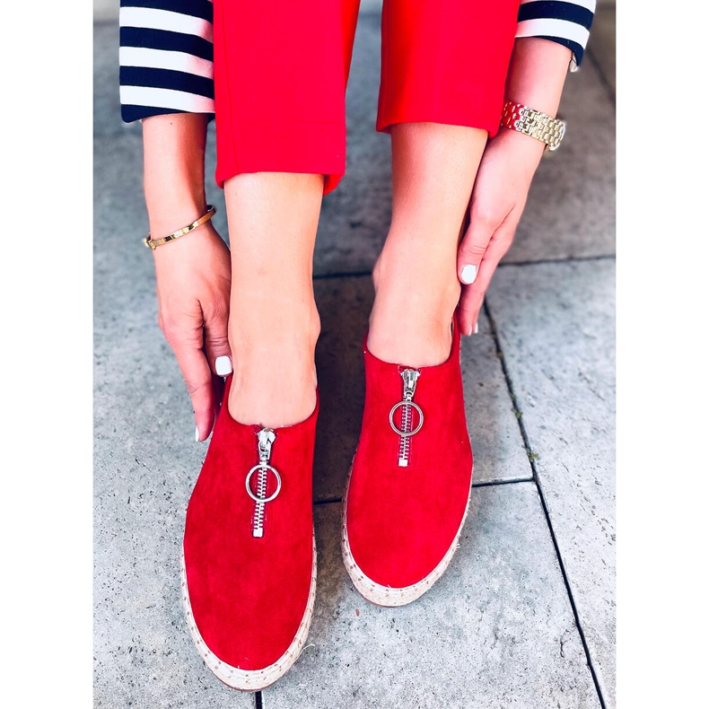 Flynn Red women's espadrilles 2