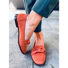 Rarity Orange women's loafers 1