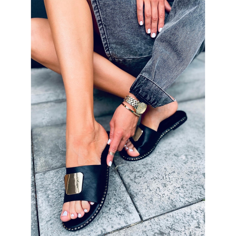 Utah Black Women's Slippers 1