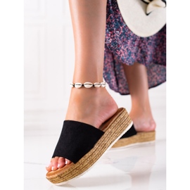 RTX WALK Slippers On A Wide Platform black 2