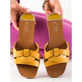 Cm Paris Casual yellow slippers 1