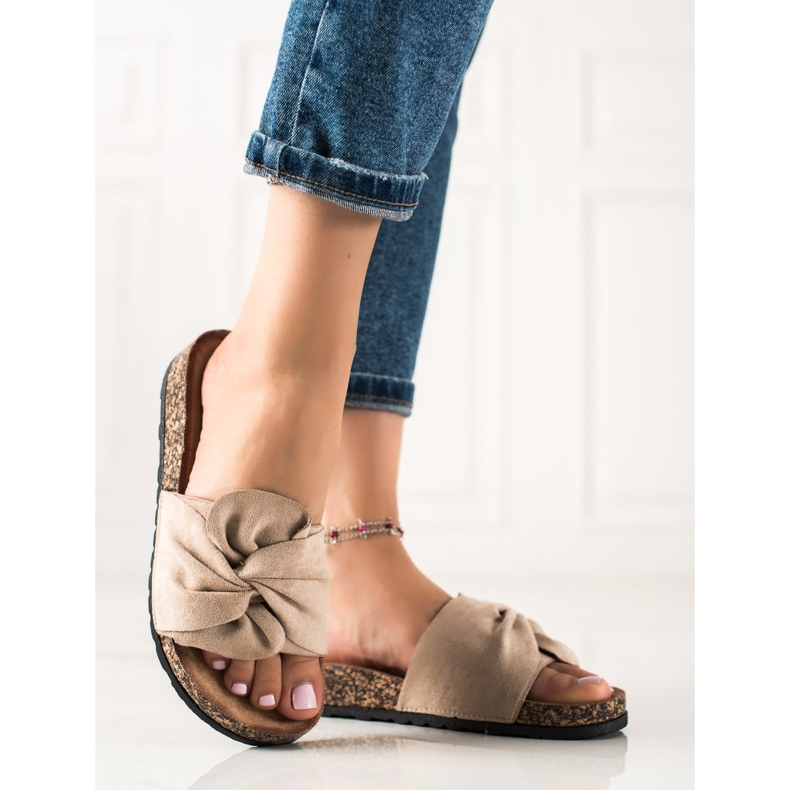 Seastar Comfortable Casual Slippers beige 1