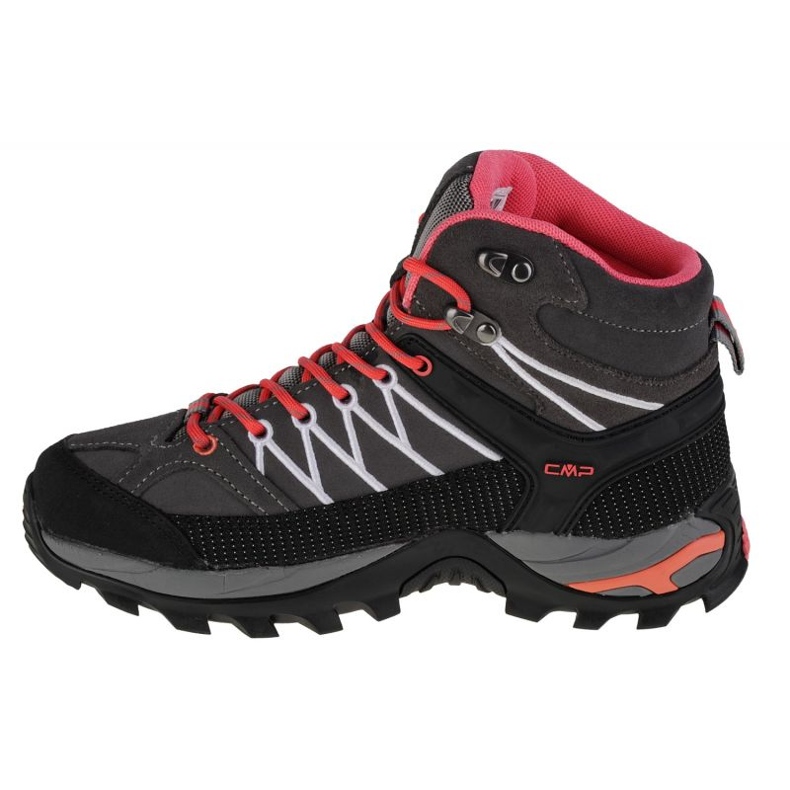 CMP Rigel Mid W 3Q12946-67UL shoes black grey 1 CMP Rigel Mid W 3Q12946-67UL shoes black grey 1
