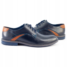 Lukas Elegant men's shoes 253LU navy blue 2 Lukas Elegant men's shoes 253LU navy blue 2
