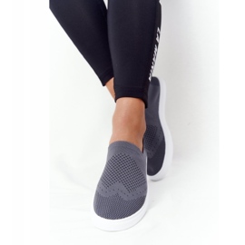 Women's Sneakers Slip-on Big Star FF274A607 Gray grey 5