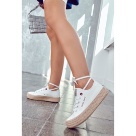 Big Star Sport Shoes Espadrilles Cross Jeans JJ2R4005C White 3