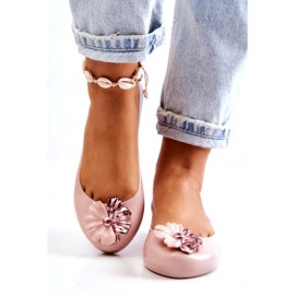 Women's Fragrant Rubber Ballerinas ZAXY JJ285051 Nude beige 4