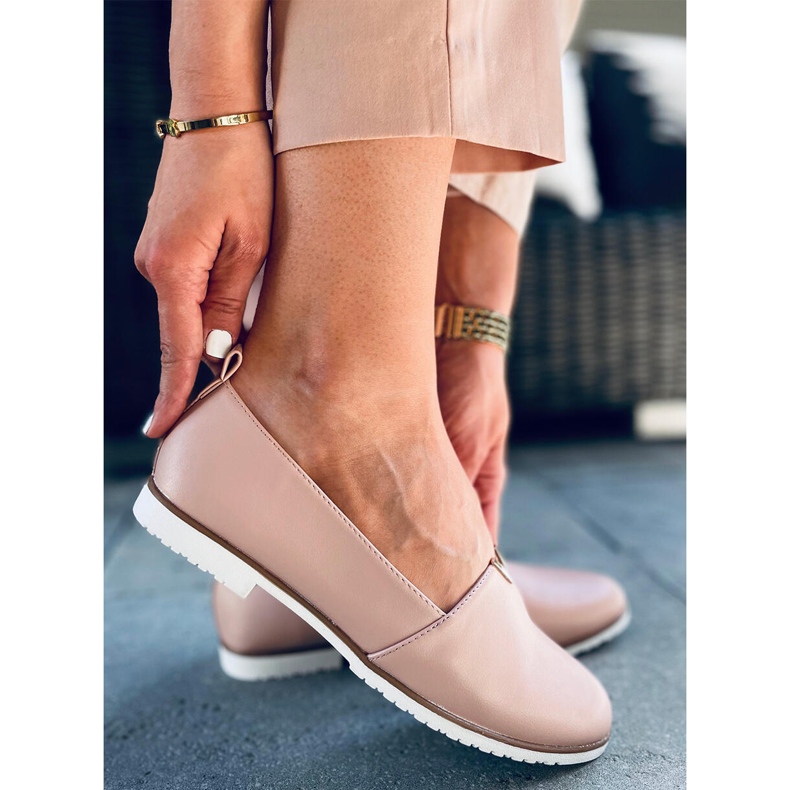 Women's Tender Nude loafers pink 1