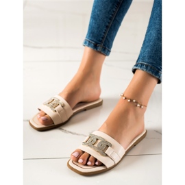 Seastar Elegant Slippers beige 1