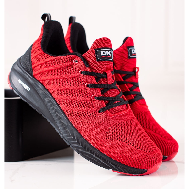 Men's sports shoes DK red 1