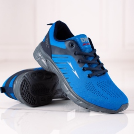 DK Blue Trekking Shoes 2