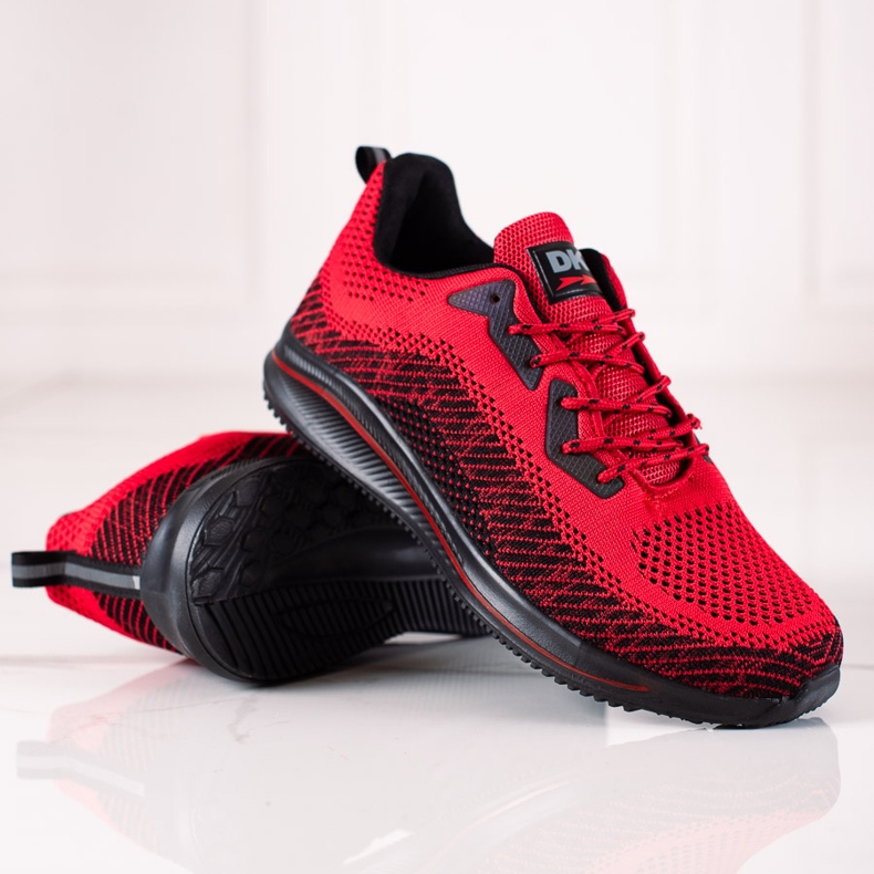 DK Men's sports shoes red 1 DK Men's sports shoes red 1