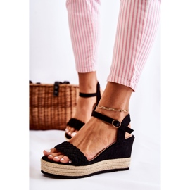 FB2 Black Gabriela Suede Wedge Sandals beige 1 FB2 Black Gabriela Suede Wedge Sandals beige 1