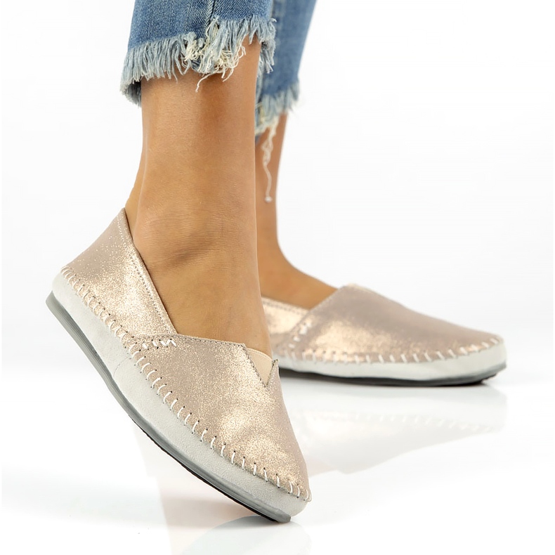 Leather shoes Filippo DP031 / 22 Go golden grey 4 Leather shoes Filippo DP031 / 22 Go golden grey 4