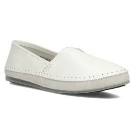 Leather shoes Filippo DP031 / 22 WH white grey 2