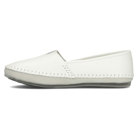 Leather shoes Filippo DP031 / 22 WH white grey 3
