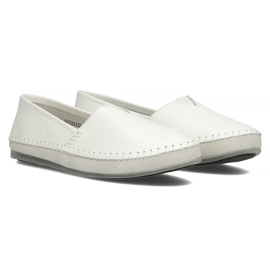 Leather shoes Filippo DP031 / 22 WH white grey 4 Leather shoes Filippo DP031 / 22 WH white grey 4
