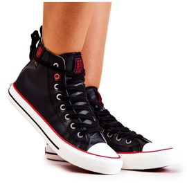 High Leather Sneakers Big Star JJ274131 Black 5