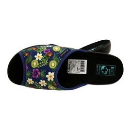 Slippers Slippers Kiwi Adanex DIK2 Tęg. G1 / 2 26061 Navy blue violet multicolored green 5