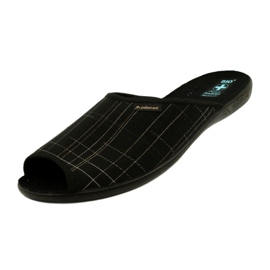 Adanex Men's Slippers Slippers 25954 Black 3 Adanex Men's Slippers Slippers 25954 Black 3