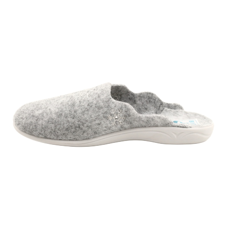 Felt Slippers Adanex 25686 Gray grey 2