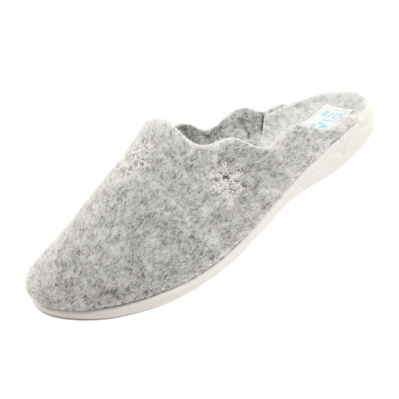Felt Slippers Adanex 25686 Gray grey 4