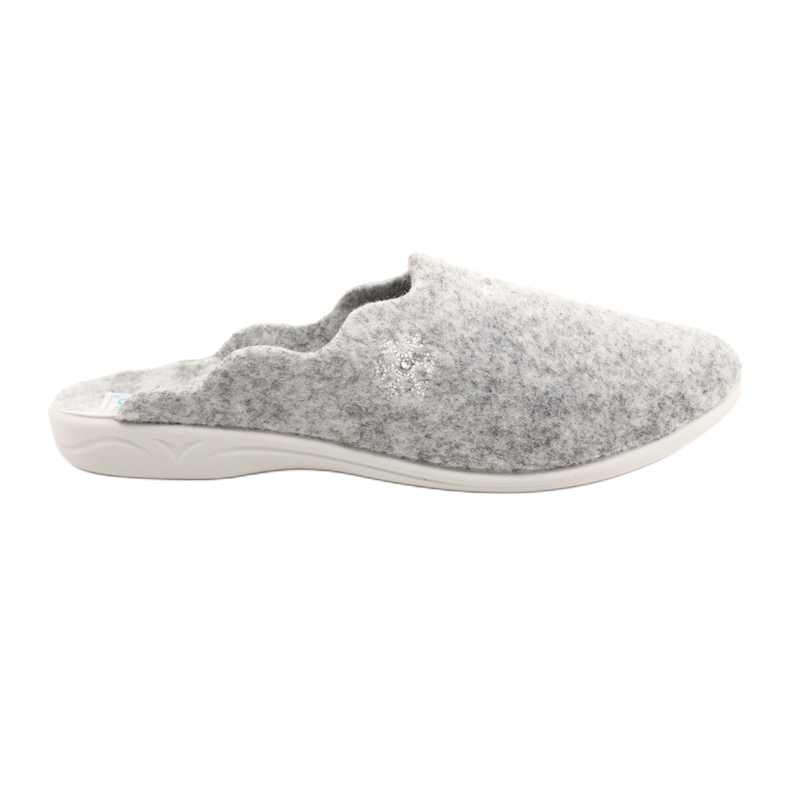 Felt Slippers Adanex 25686 Gray grey 1