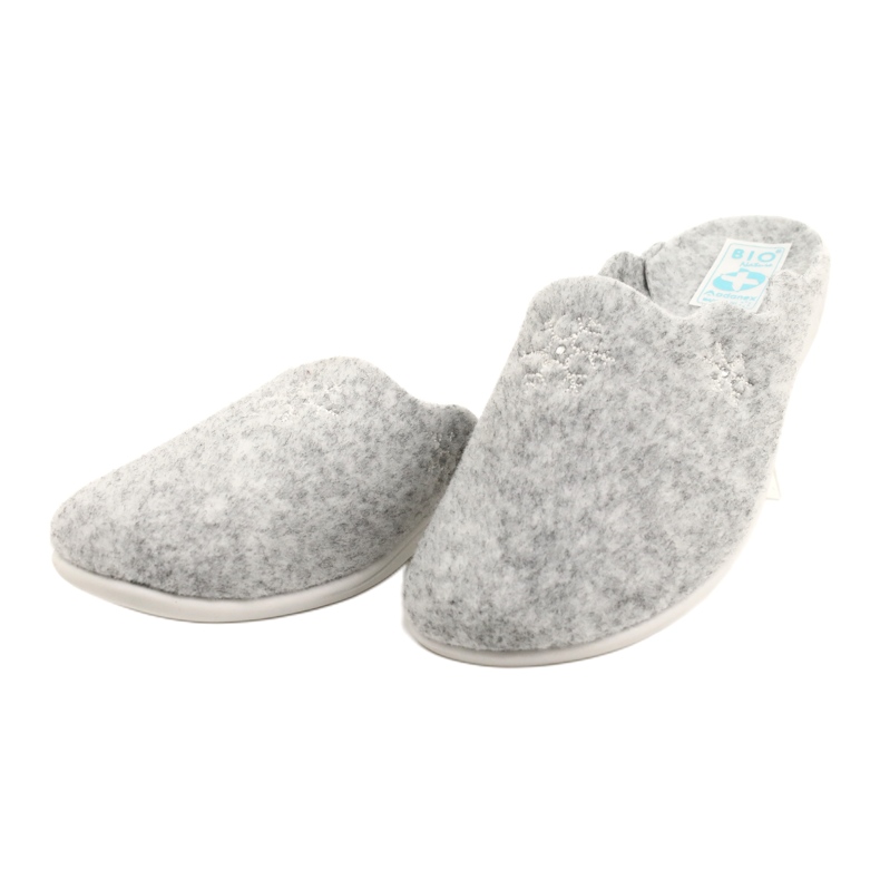Felt Slippers Adanex 25686 Gray grey 3