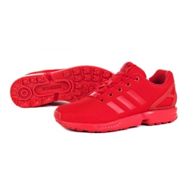 Adidas Originals Zx Flux Jr EG3823 shoes red 1 Adidas Originals Zx Flux Jr EG3823 shoes red 1