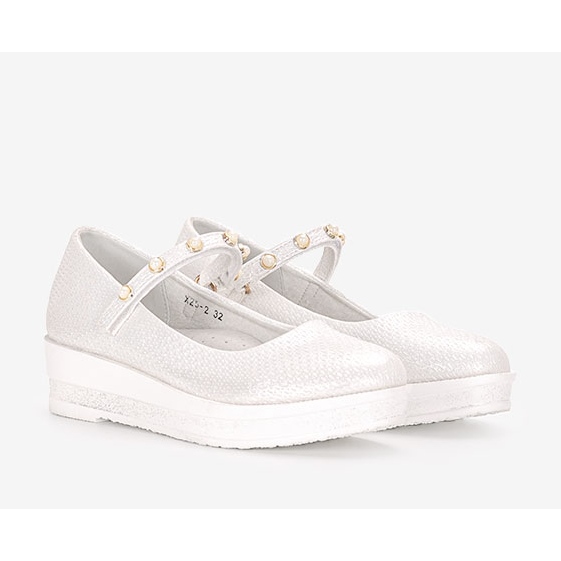 Kuiper children's white ballerinas 1