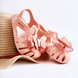 Children's Sandals With Velcro Fragrant ZAXY JJ385036 Nude ['pink'] pink 2