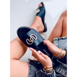 Larisa Black women's slippers 1