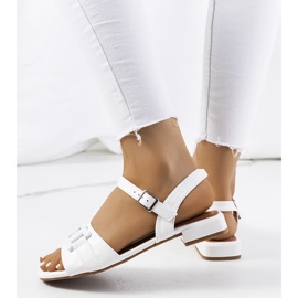 Tanna elegant white sandals 1