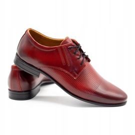 Olivier Formal shoes 482 red 3