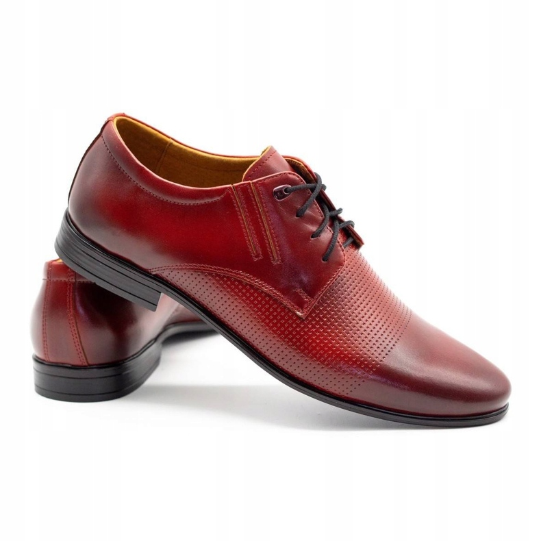 Olivier Formal shoes 482 red 3
