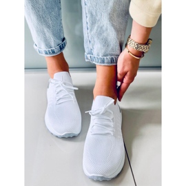 Lars White sock sneakers 1