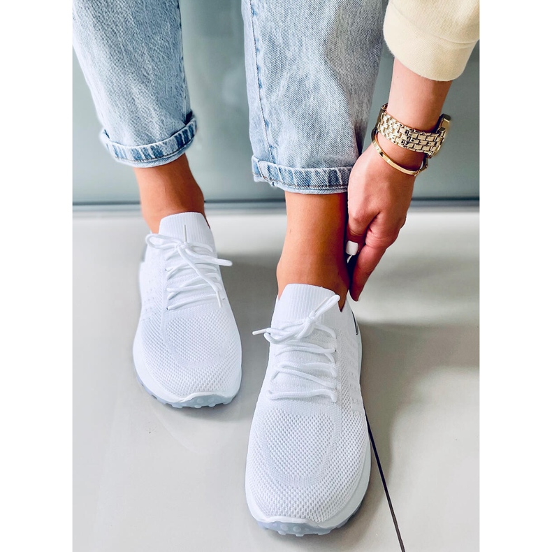Lars White sock sneakers 1