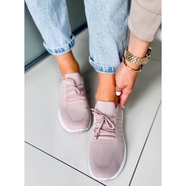 Lars Pink sock sneakers 1