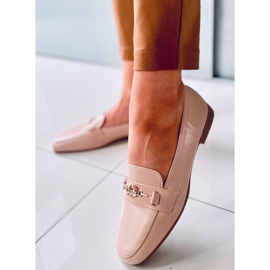 Women's loafers Tansy Khaki beige 2