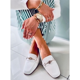 Tansy White women's loafers 2