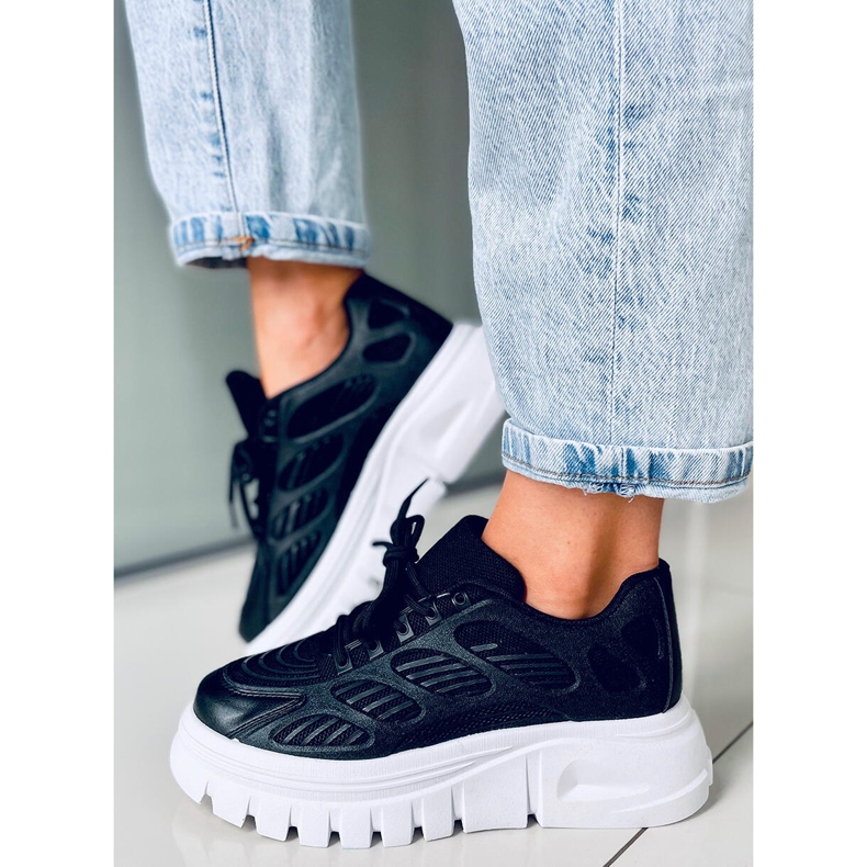 Raida Black Trainers 1