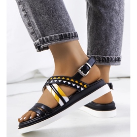 Black women's sandals from Doren 1