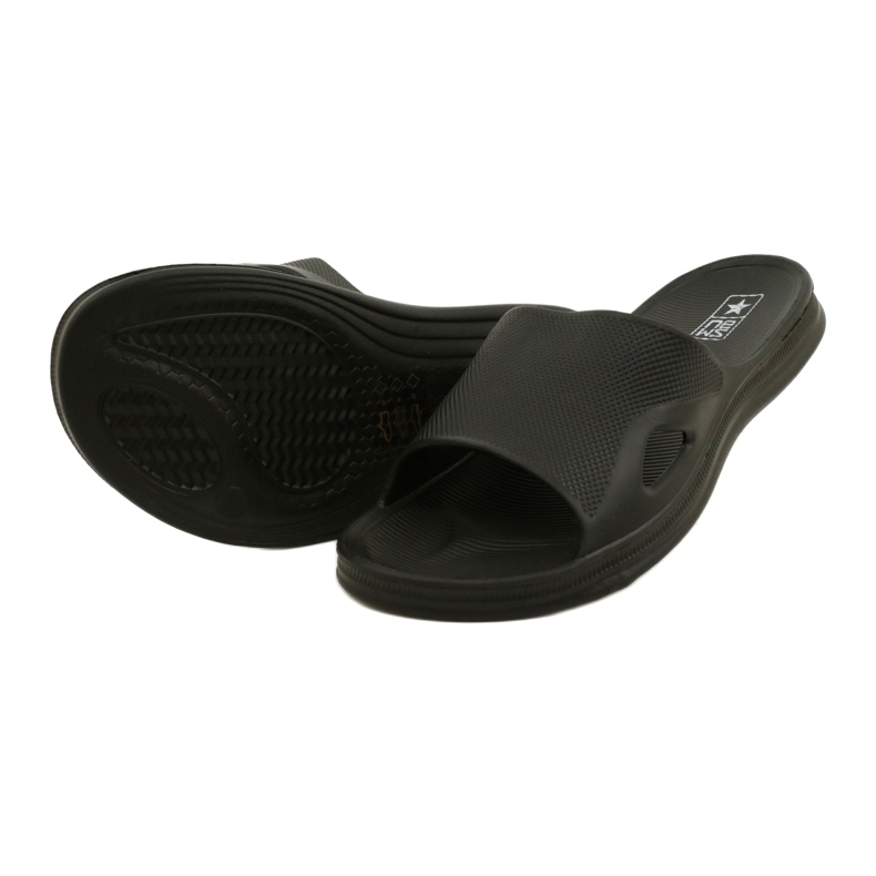 News Black recreational flip flops 20sd11-2526 2