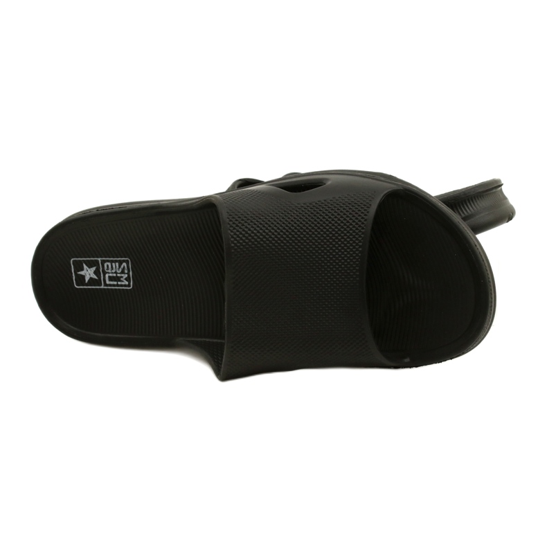 News Black recreational flip flops 20sd11-2526 4