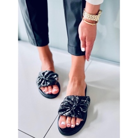 Women's Vors Black slippers 1