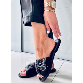 Women's Vors Black slippers 2