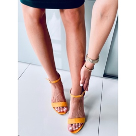 Sheila Yellow high heel sandals 2